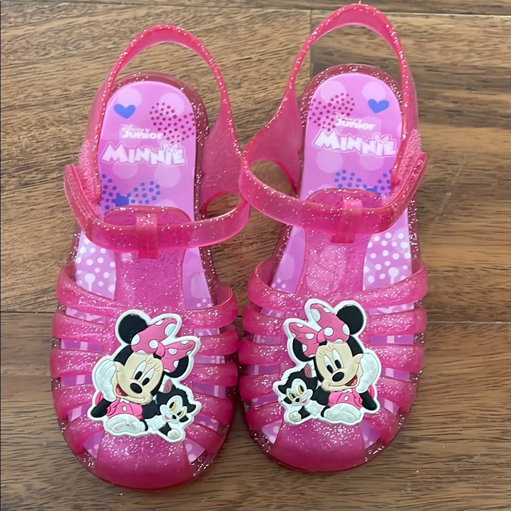 Disney Minnie Mouse Pink Kids Sandals